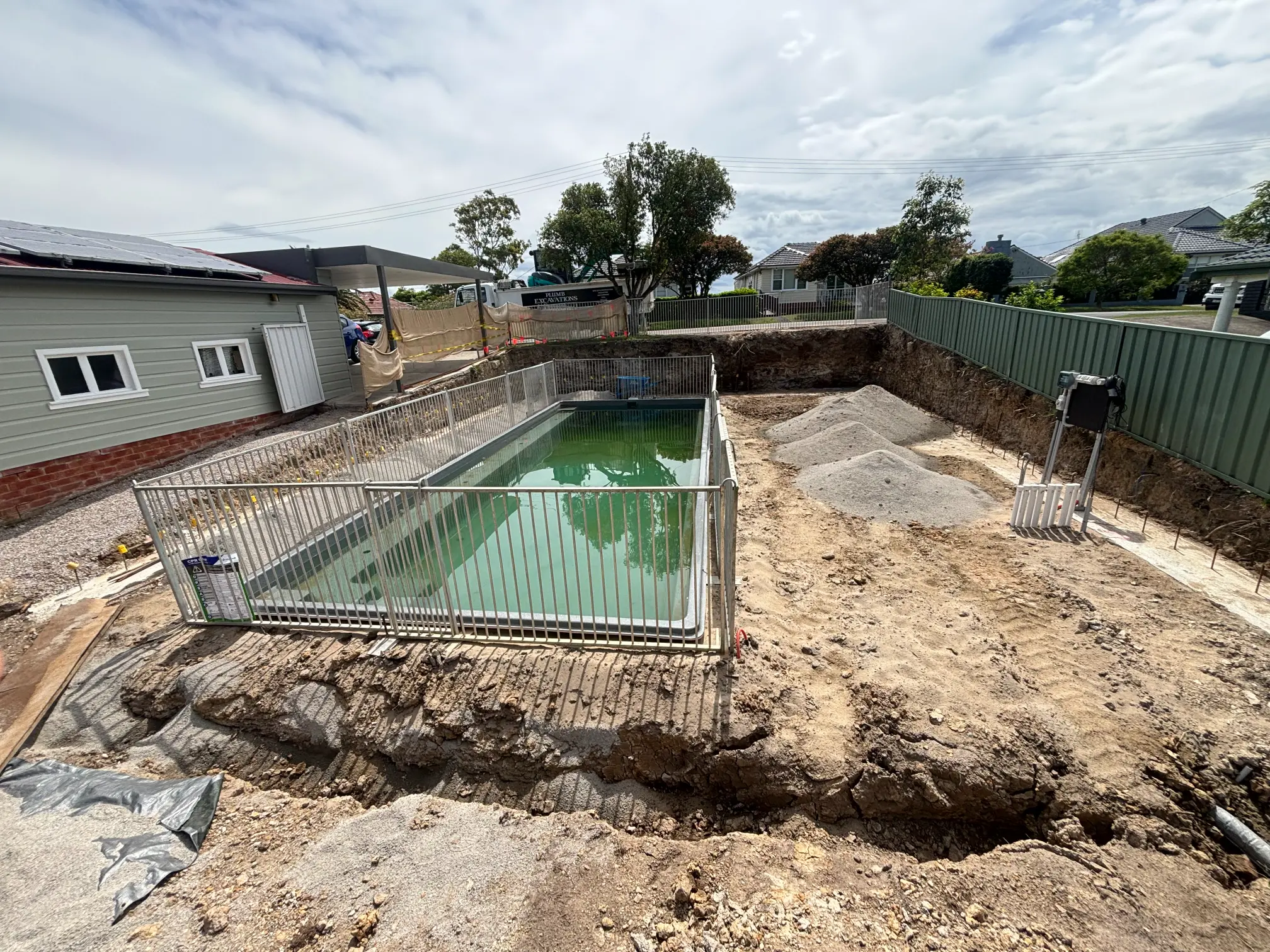Pool Excavation by Plumb Excavations