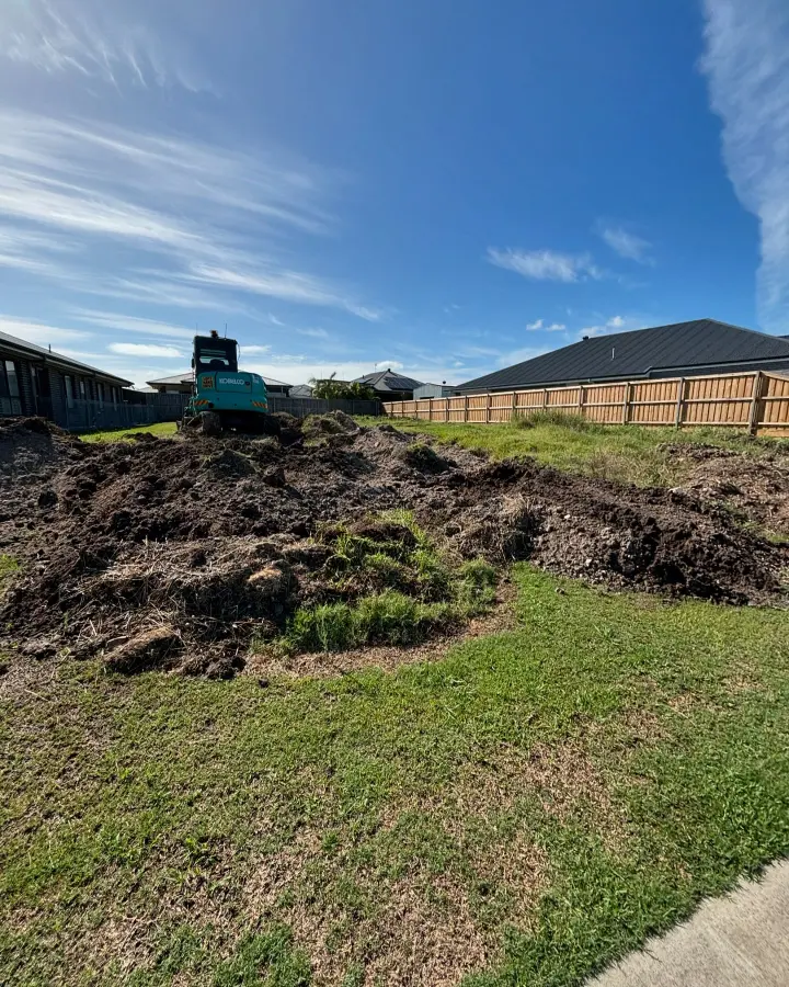Site preparation in Maitland