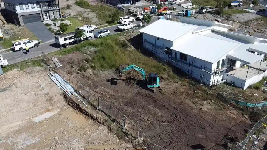 Slab Preparation by Plumb Excavations