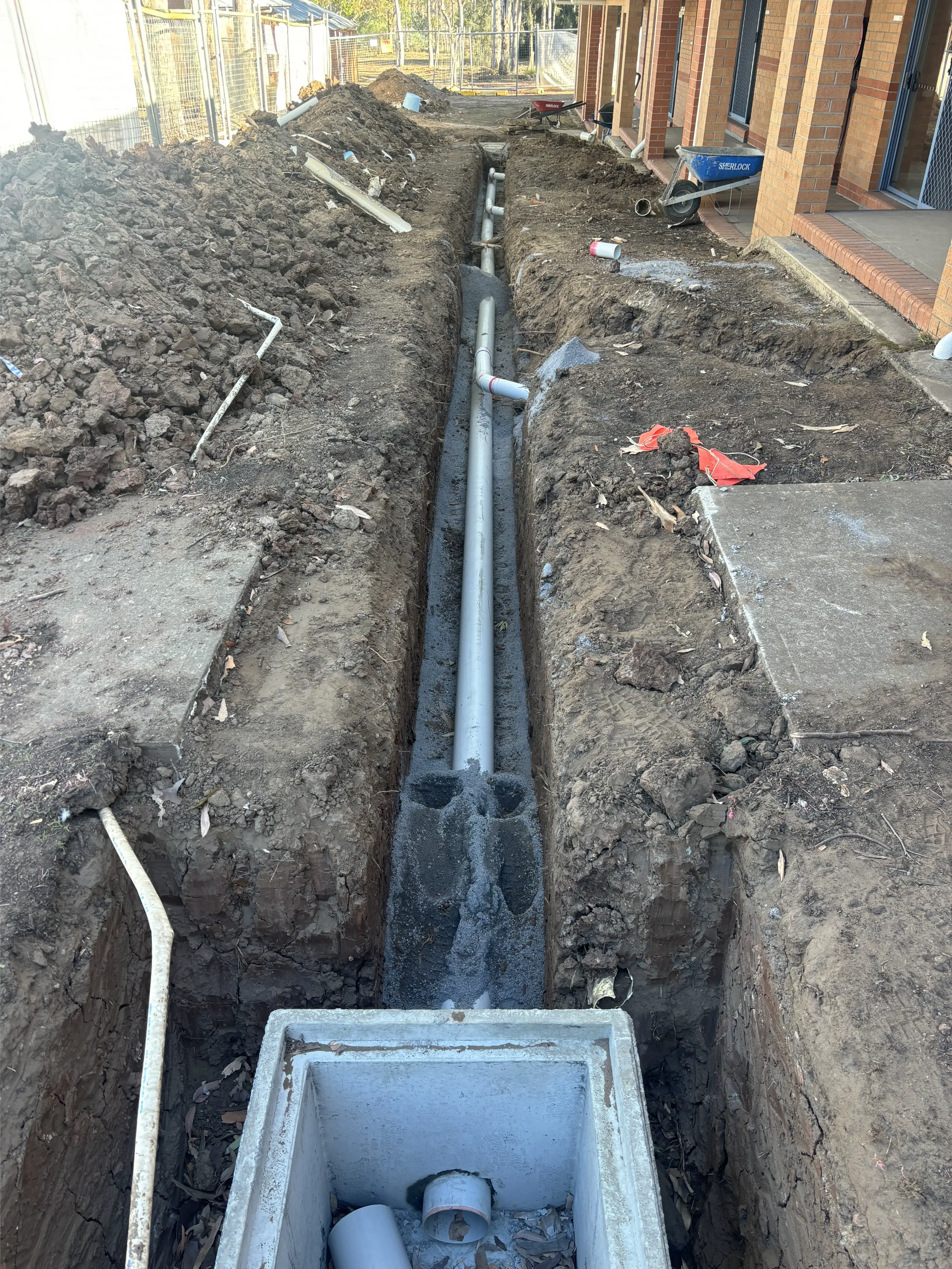 Drainage Excavation by Plumb Excavations