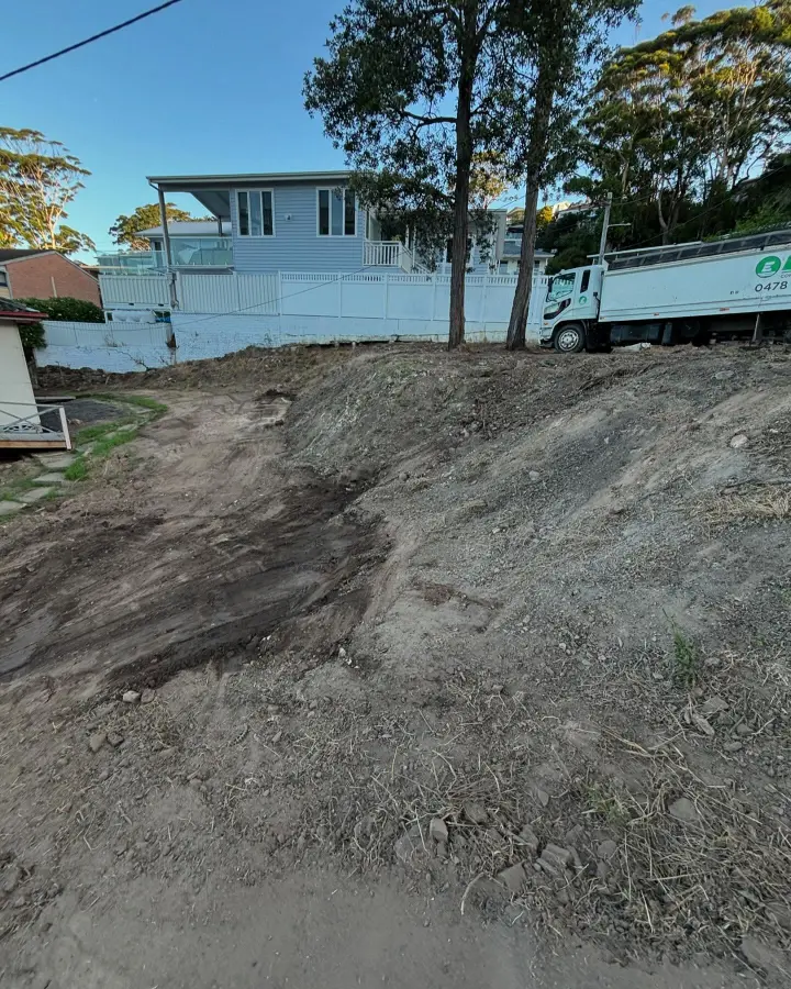 Excavation work in the Central Coast