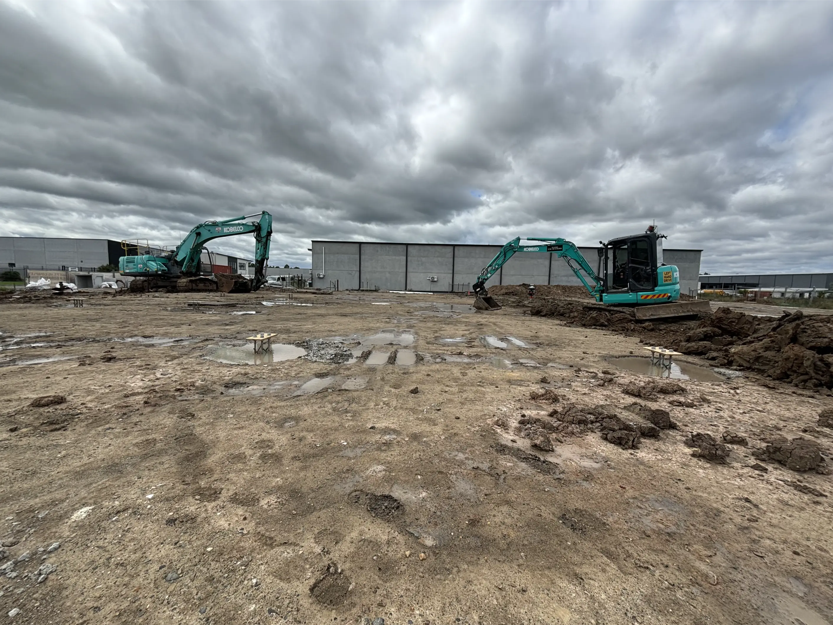 Civil Mining by Plumb Excavations