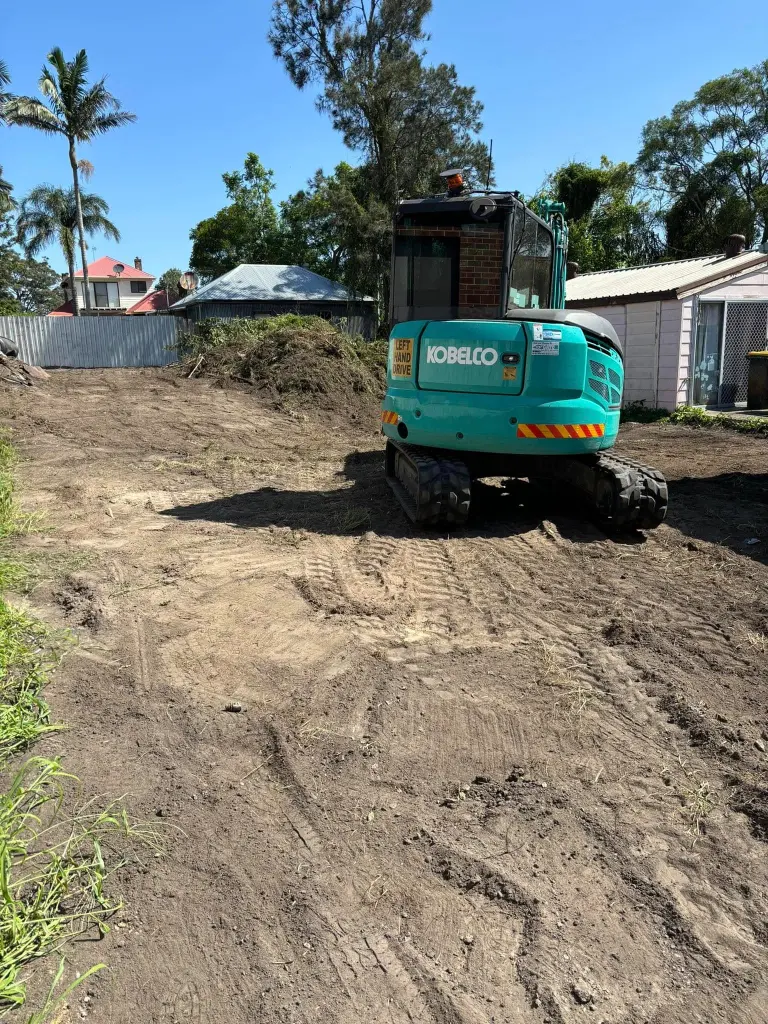 Underground and drainage excavation in Lake Macquarie